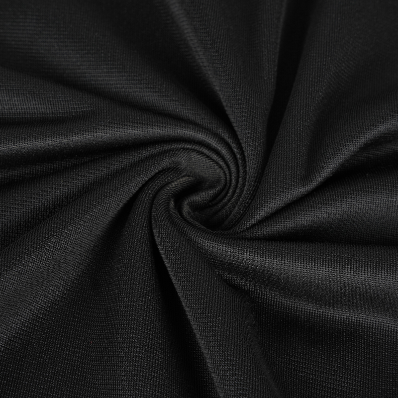 Čierne hodvábne rukavice Velvet Fabric 561